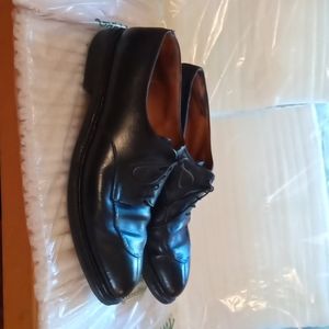 Weston split toe shoe size 12 us black leather handmade luxury shoes